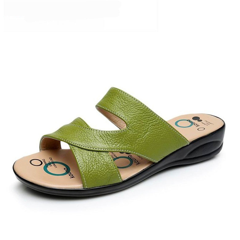 Sandale Femme De Cuir Eleba Konf