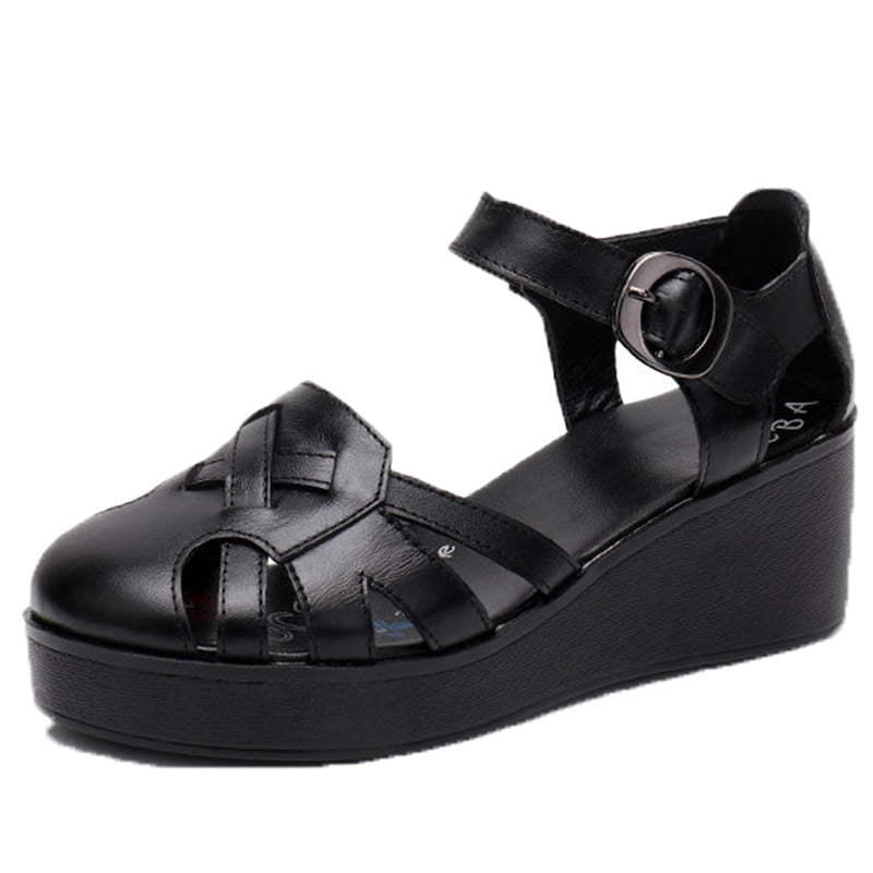 Sandale Femme De Cuir Fajsa Konf