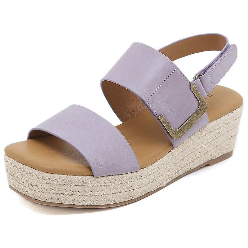 Sandale Femme De Cuir Luquis Konf