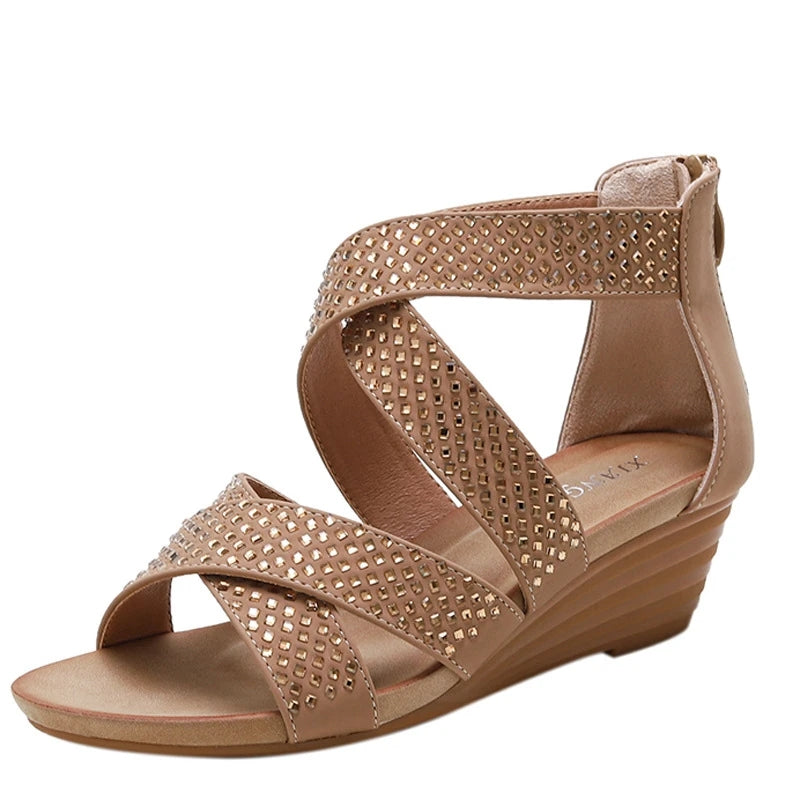 Sandale Femme De Cuir Lulu Konf