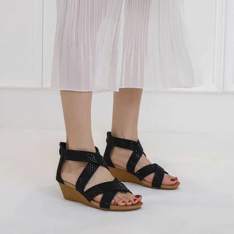 Sandale Femme De Cuir Lulu Konf