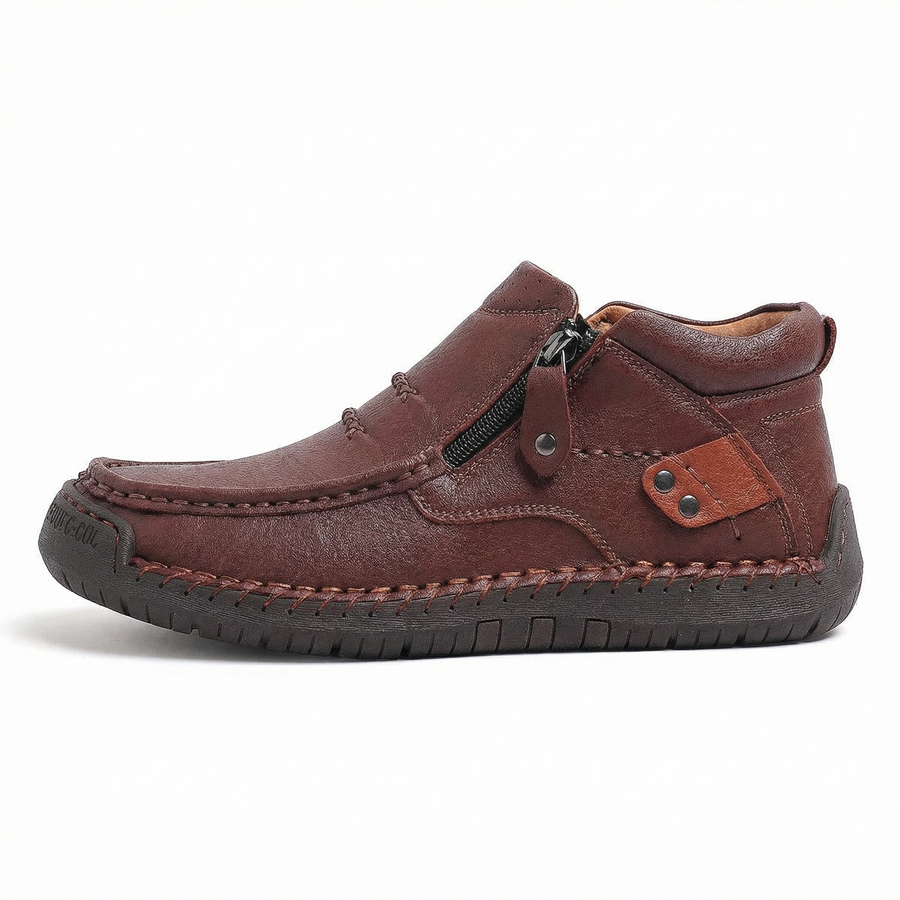 Barton™ • Chaussures en cuir faites à la main, alliant confort et caractère