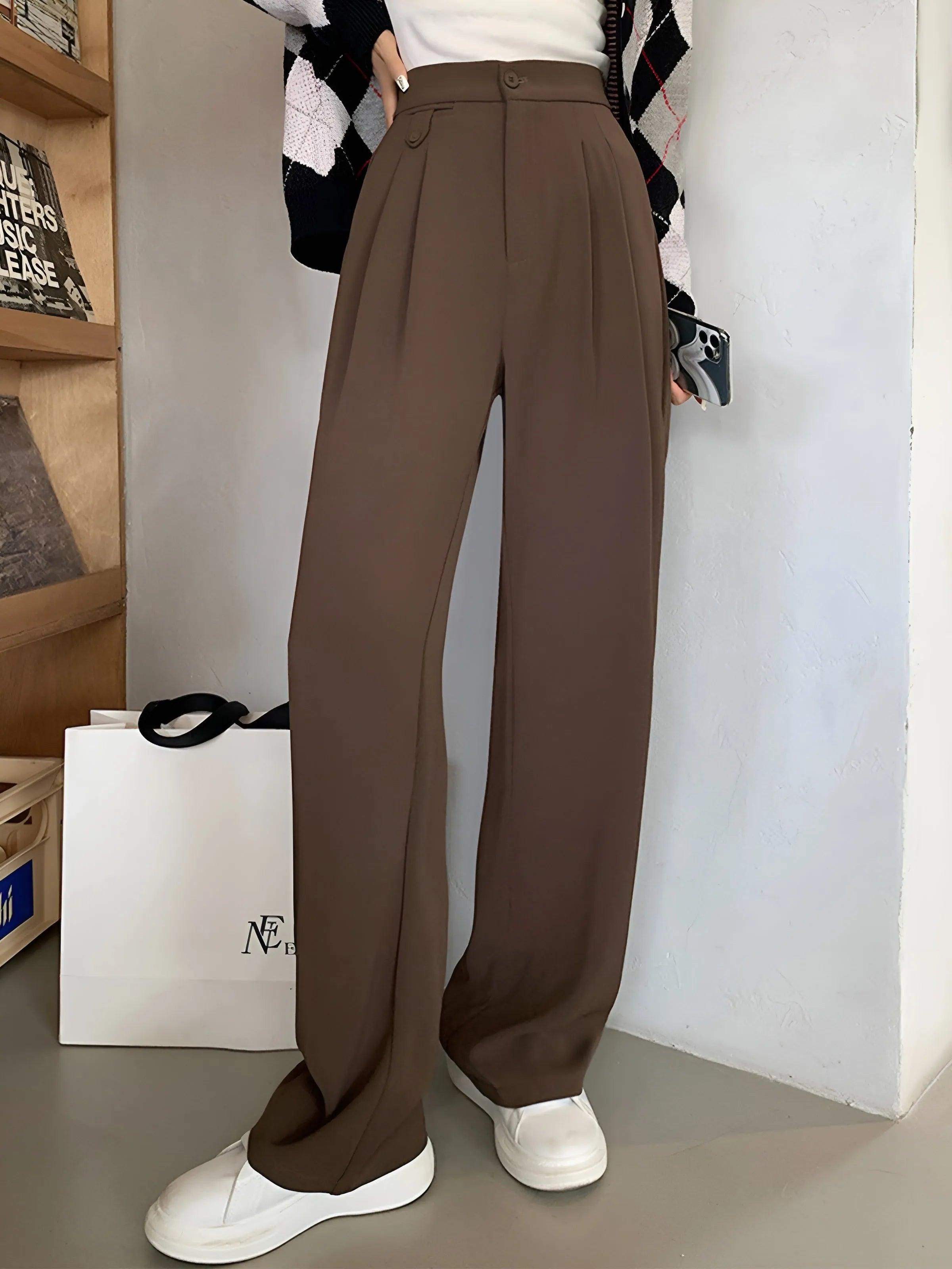 THE KONF™  | PANTALON À JAMBES LARGES - FANCY