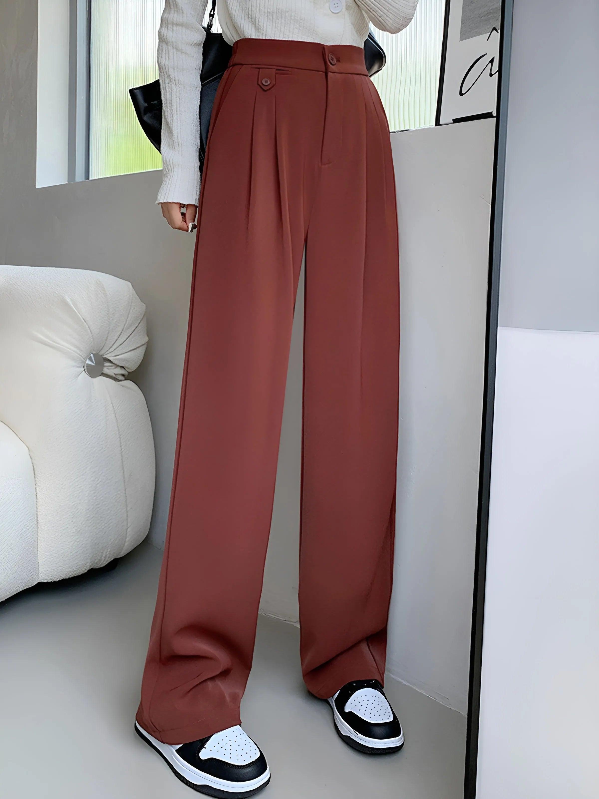 THE KONF™  | PANTALON À JAMBES LARGES - FANCY